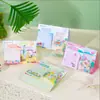 Guangbo Stationery Auténtico Sanrio Hello Kitty Cuaderno Cuadrado Estudiante Página de Color Cuaderno de Borrador Bloc de Notas