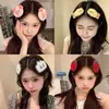 Pegatinas Mágicas Populares para el Cabello para Niñas, Lindas Pegatinas de Flequillo de Dibujos Animados, Herramienta Fija para el Cabello para Maquillaje y Lavado de Cara, Accesorios para el Cabello