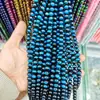 10mm Única, Dupla, Três Cores Olho de Gato Contas Soltas Acessórios para Joias Contas DIY Contas Redondas Produtos Semi-Acabados em Estoque