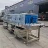 Máquina de Limpeza de Cestas de Giro de Alimentos, Máquina Tudo-em-Um para Limpeza e Secagem de Bandejas de Alimentos Cozidos, Máquina Totalmente Automática para Limpeza de Moldes de Filé de Frango
