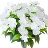 Nuevo Estilo de Primavera Impatiens Artificial Decoración de Interior Césped Exterior Jardín Balcón Terraza Adorno Colgante