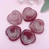 Piedra de masaje con forma de corazón de ágata de cristal natural transfronteriza de 30 mm, piedra con forma de corazón para aliviar la preocupación, piedra de masaje para el pulgar con forma de corazón al por mayor