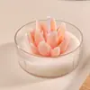 Velas Aromáticas de Planta Suculenta Simulada, Regalos Creativos para Fiestas, Recuerdos Aromáticos, Velas Pequeñas Frescas Hechas a Mano con Forma