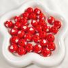 Tarjeta de dopamina colorida con 16 cuentas sueltas, patrón de estrella de amor lleno de vitalidad, material colgante de cadena para teléfono móvil DIY