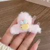 Presilha de Garra de Pelúcia Outono e Inverno Fofa Desenho Animado Presilha de Cabelo para Mulheres Grande Parte de Trás da Cabeça Presilha de Tubarão para Cabelo Grampo de Cabelo Grampo de Cabelo