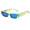 Nuevas Gafas de Sol de Moda de Color Caramelo con Montura Pequeña Gafas de Sol Personalizadas Transfronterizas Europeas y Americanas para Mujer Gafas de Colores Coloridos de Moda