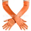 Accesorios para Mujer de los Años 1920 Spandex Satén Flocado Guantes de Charol Accesorios de Disfraz para Fiesta de Baile Transfronteriza en Stock