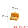 Brinquedos de Comida Miniatura Fofos Loja de Sorvetes Decoração de Casa de Bonecas Cena Cola de Creme Resina Pronto para Envio Acessórios DIY