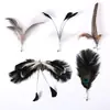 Cabeza de Repuesto para Palo Juguete para Gatos de Plumas de Avestruz de Gama Alta, Cabeza de Repuesto para Palo Juguete para Gatos de Pluma de Polilla Grande, Fuente de Fábrica de Cabezas de Repuesto de Plumas