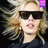 Nuevas Gafas de Sol Cuadradas Estilo Ojo de Gato Europeas y Americanas, Gafas de Sol Personalizadas de Moda para Fotografía Callejera y Pasarela, Gafas de Sol de Moda Transfronterizas