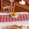 Hamburguesa de Dibujos Animados Transfronteriza Miniatura de Resina Juguetes de Comida Figuras Lindas Decoraciones para Casa de Muñecas Cocina Accesorios DIY de Pegamento de Crema