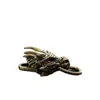 Colgante de Cabeza de Dragón de Cobre, Cobre Sólido, Estilo Chino, Estilo Retro Popular, Colgante para Hombre, Colgante de Collar de Cabeza de Dragón Dominante