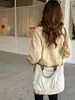 Bolsa Tote de Ombro de Lona Vintage de Grande Capacidade para Mulheres Primavera 2026 Casual para o Dia a Dia Bolsa Transversal Simples de Alta Qualidade