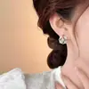 Elegantes Pendientes Brillantes de Zirconia Ocho Estrellas con Diamante Elegantes de Celebridad de Internet Elegantes Exquisitos Pendientes de Moda Versátiles para Mujer