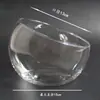 Botella de Vidrio de Boca Ancha con Corte Oblicuo Micro Paisaje Musgo Botella Ecológica Transparente Suculenta DIY Jarrón de Vidrio Adornos de Escritorio