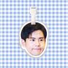 Peng Yuqi etiqueta de bagagem bolsa de bagagem pingente corrente etiqueta pendurada suporte periférico TikTok mesmo estilo