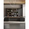 Escritorio y Silla de Oficina Ejecutiva Combinación Simple Moderno Escritorio Ejecutivo Mesa de Presidente Gerente Supervisor Muebles de Oficina de Gama Alta