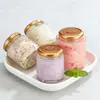 Directamente del fabricante: Botella de Vidrio Transparente con Rayas Verticales Tipo Nido de Pájaro, Botella de Vidrio para Gelatina de Flores y Estofado de Pera de Nieve, Resistente a Altas Temperaturas y Apta para Cocinar al Vapor