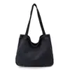 Bolsa transversal de ganga personalizada estilo Hong Kong, moderna e versátil, para homens e mulheres, bolsa de ombro de grande capacidade, bolsa de estudante da moda