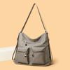 Transfronterizo nuevo 2025 mochila para mujer casual ligera de gran capacidad bolso de hombro para señoras de mediana edad una generación de pelo