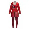 Fantasia cosplay Rainha do Coração Vermelho de Descendentes 5, Roupa cosplay de anime Princesa Pequena do Chapéu Vermelho, Traje punk para performance de Halloween