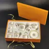 Conjunto de Café Cerâmico Estilo Europeu Transfronteiriço Xícara de Café de Luxo Leve Vintage Conjunto para Chá da Tarde Britânico Embalado em Caixa de Presente