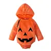 Mono de Halloween de manga larga para hombre y mujer, estilo europeo y americano, para primavera, otoño e invierno, ropa de escalada, con capucha, mono para niños, ins