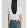 [Pedido Nc] Camiseta de Manga Corta Nueva de Verano 2026 para Mujer, Pulóver Elegante, Top Holgado Adelgazante