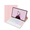 Funda protectora con teclado táctil retroiluminado de tres colores para Samsung A8, carcasa plana con teclado Bluetooth S9 S7FE A9plus