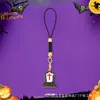 Pingente Caveira de Halloween Transfronteiriço Fantasma de Terror Bolsa de Abóbora Chaveiro de Metal Pingente Evento Pequeno Presente