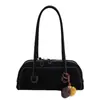 Bolso Retro Escarchado de Gran Capacidad para Mujer 2025 Nuevo Otoño e Invierno Bolso de Hombro Único Bolso Bandolera de Moda Bolso Baguette Versátil