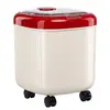 Caja de Almacenamiento para Juguetes Infantiles Gran Capacidad Uso en Casa con Ruedas Cubo de Almacenamiento Muñecas Animales de Peluche Bloques de Construcción Meriendas Caja Organizadora Extra Grande
