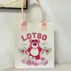 Bolsa Tote Tendência de Feltro com Transfer de Calor Novo Estilo Bolsa para Estudo de Desenho Animado Bolsa para Lancheira Bolsa Tote Cem Dias Bolsa de Compras Estampada