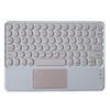 Teclado Bluetooth Touch para iPad Huawei Celular Tecla Redonda com Touchpad Carregamento Sem Fio Teclado Tablet Personalização