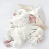 Macacão de bebê ins novo para meninos e meninas jaqueta de manga comprida para bebê macacão de primavera e outono para bebê