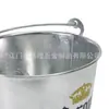 Directo de Fábrica Cubo de Hielo de Hierro Galvanizado de 5L Soporte para Barriles de Cerveza Colonna Cubo de Hielo para Bar Imprimible