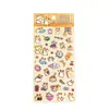 Pegatinas de Animales de Dibujos Animados Material de Decoración para Manualidades DIY de Niños Pegatinas para Tarjetas Goo de Estudiantes Pegatinas Lindas de Capibara