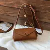 Bolso de Hombro Retro 2026 Nuevo Estilo, Versátil y Casual, Simple y Elegante, Bolso de Acordeón de Piel Suave, Bolso Cruzado para Mujer