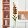 Nuevo producto transfronterizo: Flor Individual Violeta Artificial para Decoración del Hogar, Flor Artificial para Escaparate de Centro Comercial, Arreglo Floral de Boda, Adorno de Flor Artificial