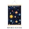 Póster del alfabeto ABC de Amazon con diseño espacial, de madera maciza, para colgar, con aerosol, para habitación infantil, guardería, decoración.