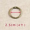 Suporte de Mesa para Calendário DIY com Base Triangular, Encadernador de Argola de Ferro Destacável, Suporte de Calendário Feito à Mão, Suporte de Papel para Virar Páginas