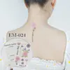 Nuevas Pegatinas de Tatuaje de Flores Impermeables de Rui Ka Long, Pegatinas Faciales, Pegatinas para Brazos, Unisex, Pequeñas Pegatinas de Margarita Más Vendidas