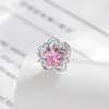 Nuevo Color Dopamina Estrella Zircón Estilo Retro Francés Flor Hueso del Oído Clavo Joyería de Piercing de Alta Gama de Hensen