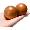Taihang Ciprés Salud Sólido Fitness Bola de Salud Bola de Salud Masaje Balón de Mano Bola de Longevidad Regalo para Ancianos Pieza de Mano