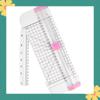 Cortador de Papel A5 Bidirecional, Aparador de Papel, Cortador de Papel para Papelaria, Ferramenta de Corte A5 Tipo Deslizante, Ferramenta Manual para Artesanato