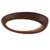 Luminária de Teto para Quarto Estilo Vintage Guji Retro Americano Estilo Wabi-Sabi Cor de Noz Lâmpada Criativa para Sala de Estudo 357L