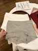Cuecas box feminino algodão antibacteriano virilha explosões meninas quatro cantos cintura alta plus size bolsa barriga quadril