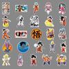 100 Hojas Dragon Ball Personalidad DIY Dibujos Animados Día Hombre Graffiti Laptop Scooter Coche Calcomanía Creativa