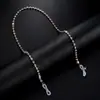 Joyería Transfronteriza Europea y Americana Cadena Sencilla de Pedrería Cadena para Pezón Unisex Accesorios de Cadena Corporal Sexy para Discoteca Venta al por Mayor