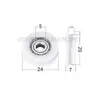 Rodamientos con Recubrimiento de Plástico 608 Rodillo con Ranura 624U Polea para Puertas y Ventanas Deslizantes 625 Ranura de Eub de Nylon Fabricante 626